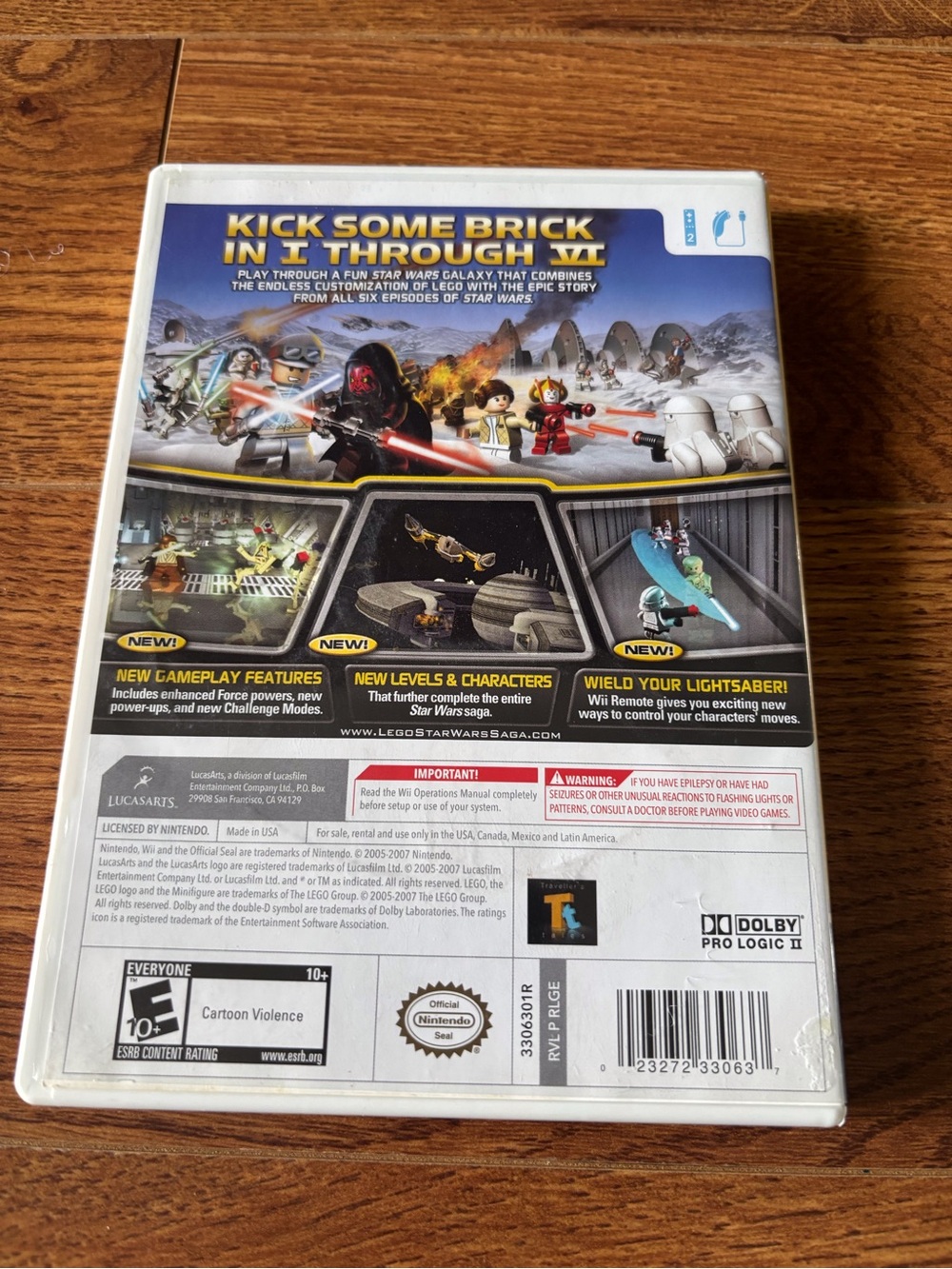 LEGO Star Wars: The Complete Saga (Wii) video game - Picture 2 of 5